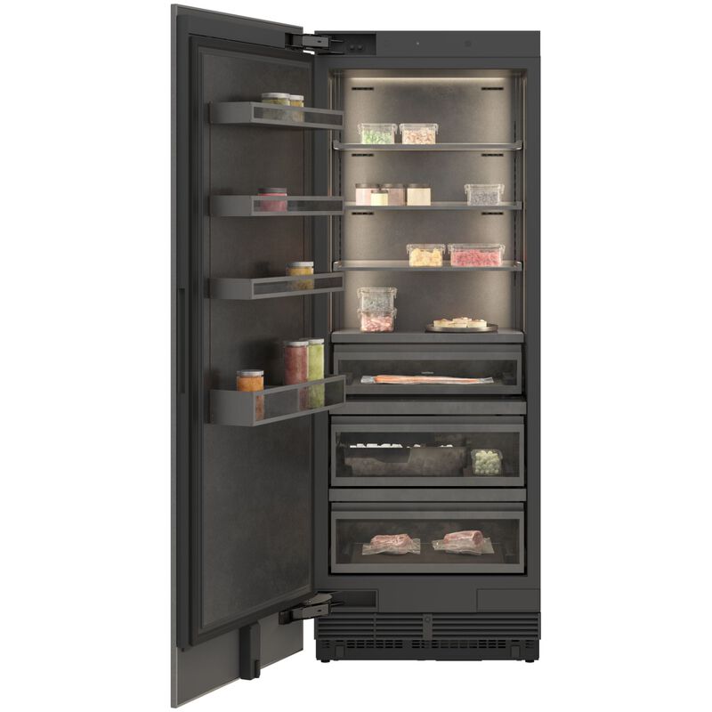 Gaggenau Vario Expressive Series 30 in. 18.2 cu. ft. Built-In Smart Triple Drawer Upright Freezer with Ice-Maker & Adjustable Shelves - Custom Panel Ready, , hires