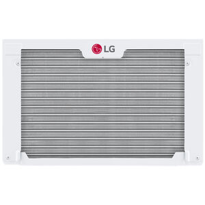 LG 6,000 BTU 115V Smart Energy Star Window Air Conditioner with Dual Inverter, 3 Fan Speeds, Sleep Mode & Remote Control - White, , hires