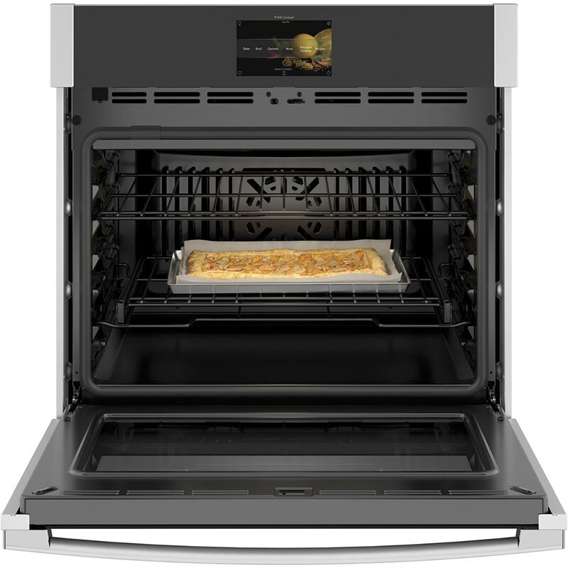 GE Profile 30 in. 5 cu. ft. Smart Electric Single Wall Oven with True European Convection - Stainless Steel, Stainless Steel, hires