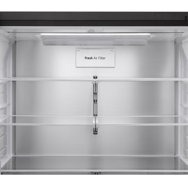 LG 36 in. 28.6 cu. ft. Smart 4-Door French Door Refrigerator with Ice & Water Dispenser - PrintProof Stainless Stee, , hires