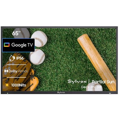 Sylvox - Deck Pro 3.0 65" Class Partial Sun 4K UHD LED Smart Google Outdoor TV | OT65A2A1GD