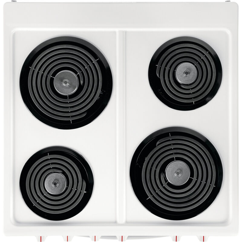 Frigidaire 24 in. 1.9 cu. ft. Electric Range with Coil Burners - White, White, hires