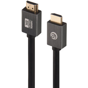 Generations Ultra-Premium Series 12 FT. 48 GBPS High-Speed HDMI Cable - Gray/Black, , hires