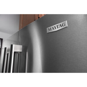 Maytag 36 in. 25.2 cu. ft. French Door Refrigerator with Ice Maker - Fingerprint Resistant Stainless Steel, , hires