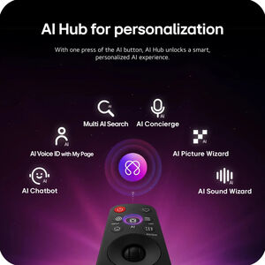 LG - 65" Class G6 Series OLED evo AI 4K UHD Smart webOS TV, , hires