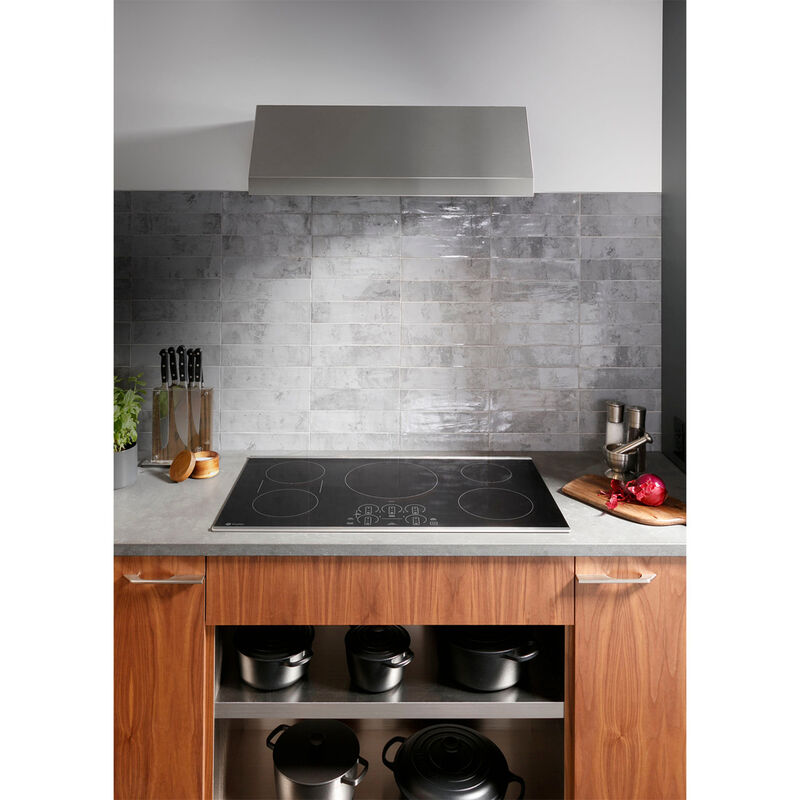GE Profile 30 in. 4-Burner Smart Induction Cooktop with Simmer Burner & Power Burner - Stainless Steel, , hires