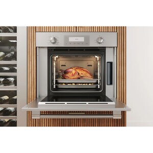 Thermador Professional Series 30 in. 2.8 cu. ft. Smart Steam Electric Single Wall Oven with True European Convection - Stainless Steel, , hires