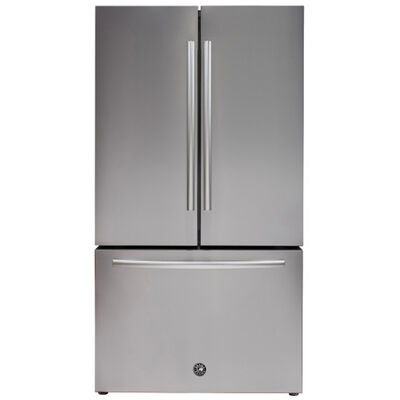 Brama 36 in. 26.6 cu. ft. French Door Refrigerator with Internal Water Dispenser - Stainless Steel | BR2660IFDRSS