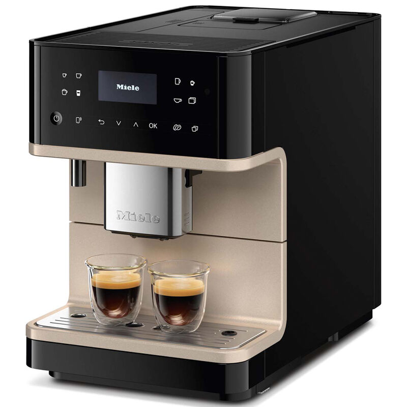 Miele CM 6360 MilkPerfection Countertop Coffee Machine with WiFi Connect & High-Quality Milk Container - Obsidian Black, Obsidian Black, hires