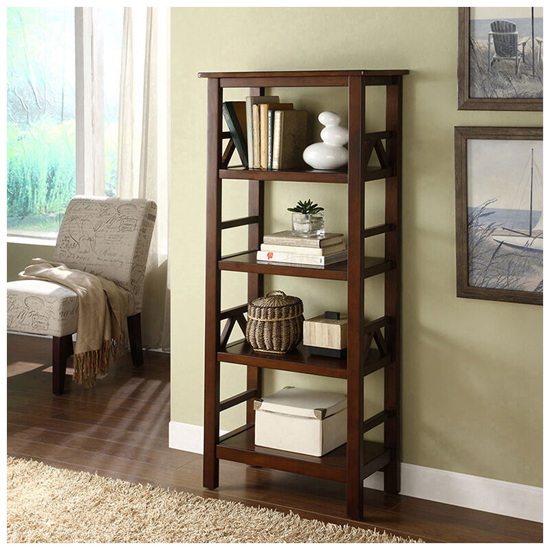 Terry Antique Tobacco Bookcase, , hires