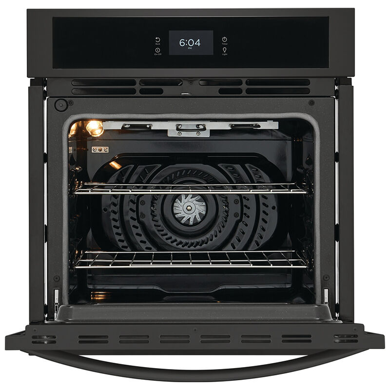 Frigidaire 27" 3.8 Cu. Ft. Electric Wall Oven with Standard Convection & Self Clean - Black, Black, hires