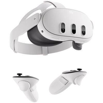 Meta Quest 3 128GB Virtual Reality Headset - White | 899-00579-01