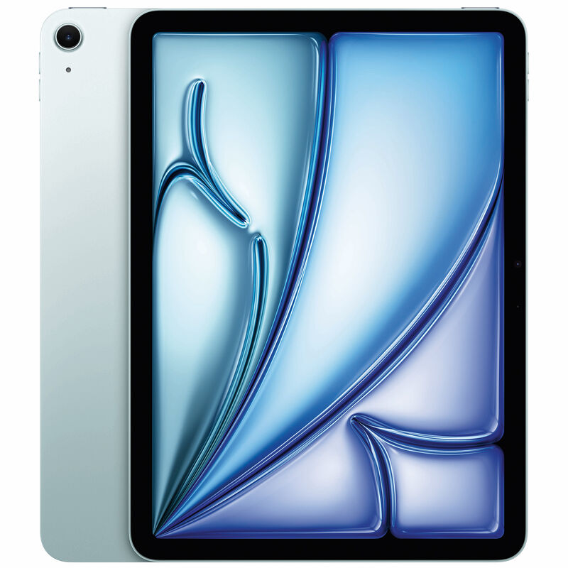 Apple - 11-inch iPad Air (Latest Model) M2 chip Wi-Fi 128GB - Blue 