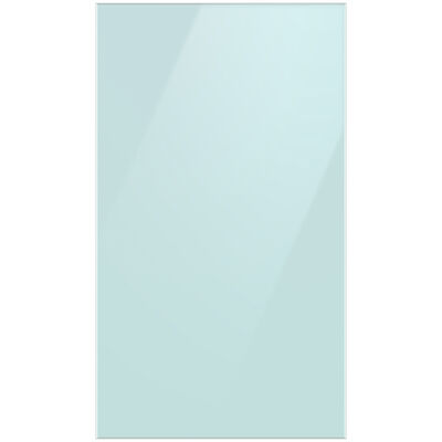 Samsung Bespoke 4-Door Flex Bottom Panel for Refrigerators - Morning Blue Glass | RA-F18DBBCM