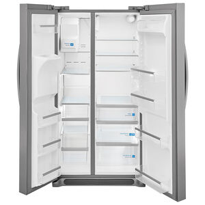 Frigidaire Gallery 36 in. 25.6 cu. ft. Side by Side Refrigerator with Ice & Water Dispenser - Stainless Steel, Stainless Steel, hires