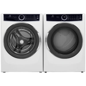 Electrolux 500 Series 27 in. 4.5 cu. ft. Stackable Front Load Washer with Perfect Steam & LuxCare Plus Wash System - White, White, hires