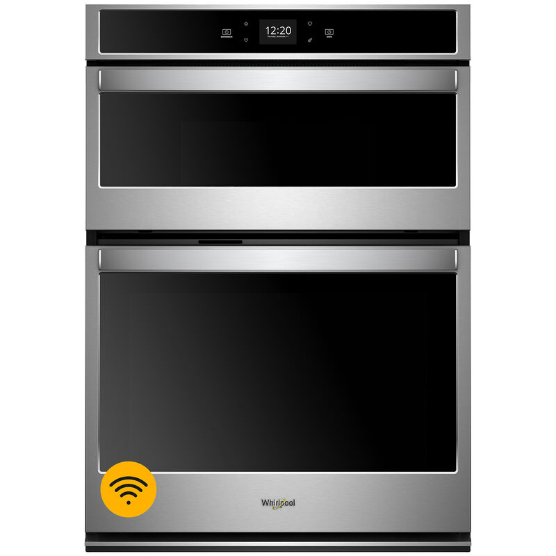 Stemmen mug Manifesteren Whirlpool 30 in. 6.4 cu. ft. Electric Smart Oven/Microwave Combo Wall Oven  With Self Clean - Stainless Steel | P.C. Richard & Son