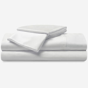 BEDGEAR Hyper-Cotton Full Size Sheet Set (Ideal for Adj. Bases) - Bright White, , hires