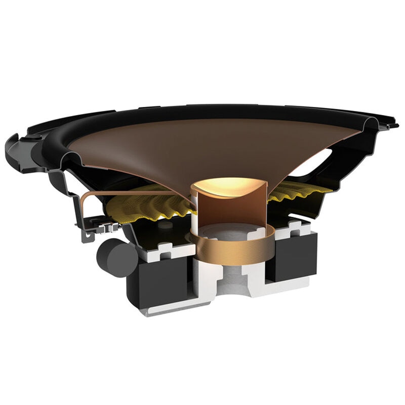 Pioneer - 6-1/2" Component Car Speakers Aramid Fiber-Reinforced IMPP Cone (Pair) - Black, , hires