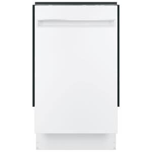 GE Profile 18 in. Top Control Dishwasher with 47 dBa Sound Level, Condensate Dry & Pocket - White, White, hires