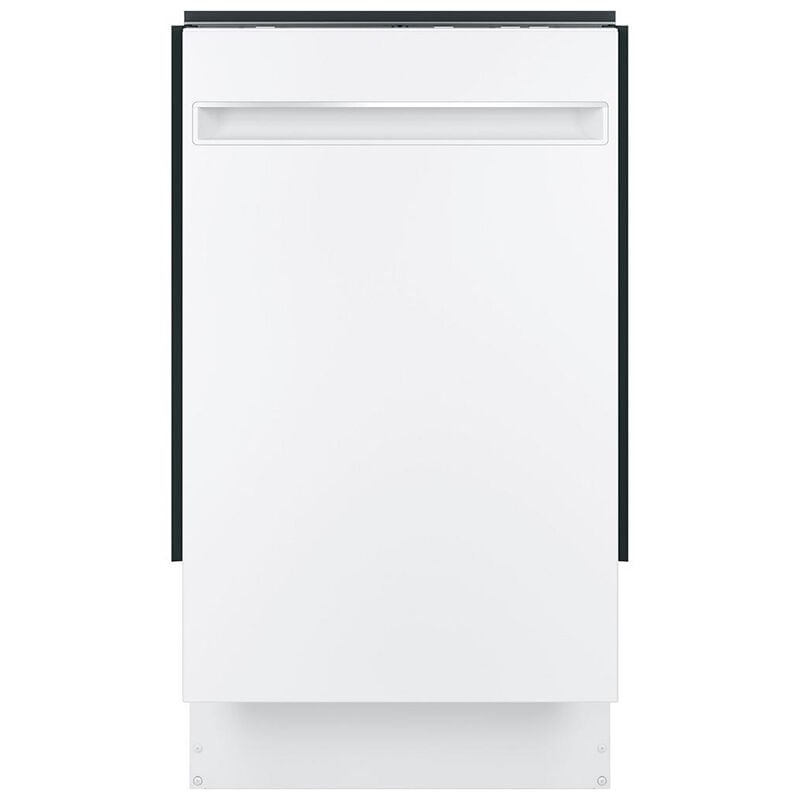GE Profile 18 in. Top Control Dishwasher with 47 dBa Sound Level, Condensate Dry & Pocket - White, White, hires