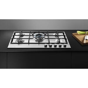 Fisher & Paykel Series 7 30 in. 5-Burner LP Gas Cooktop with Simmer Burner & Power Burner - Stainless Steel, , hires