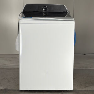 GE Profile 28 in. 5.0 cu. ft. Smart Top Load Washer with Sanitize with Oxi - White (Open Box Good Condition), , hires