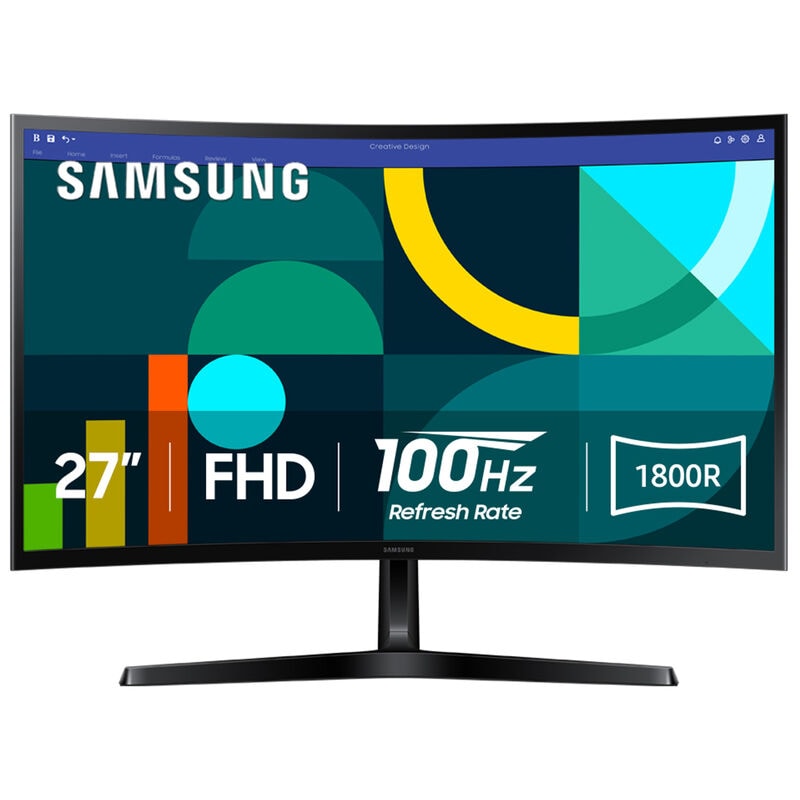 Samsung S3 S36GD 27" 100 Hz Curved Monitor, , hires