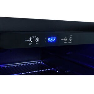 Summit Commercial 24 in. 4.2 cu. ft. Built-In/Freestanding Beverage Center with Pull-Out Shelves & Digital Control - Stainless Steel, , hires