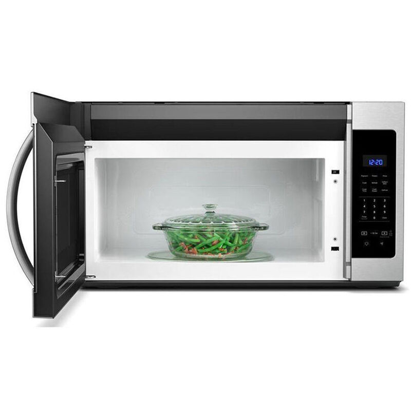 Whirlpool 29inch 1.7 Cu. Ft. Over-the-Range Microwave with 10 Power Levels,  300 CFM - Stainless Steel