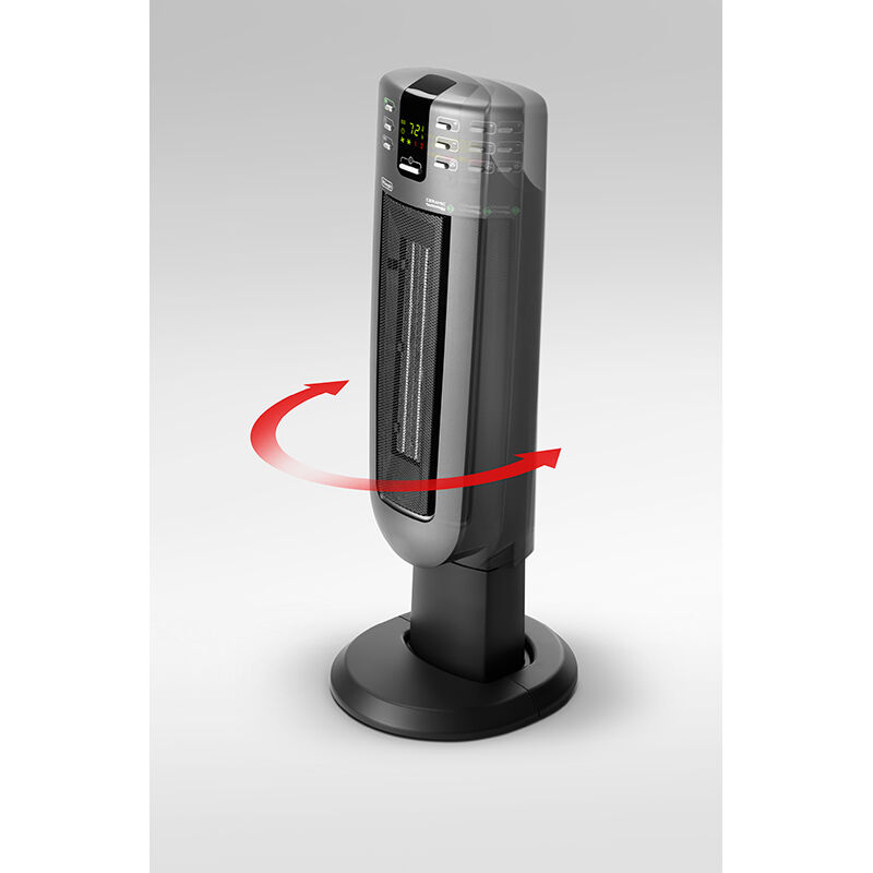 De'Longhi 28 in. Ceramic Electric Heater with 2 Heat Settings - Black |  P.C. Richard u0026 Son
