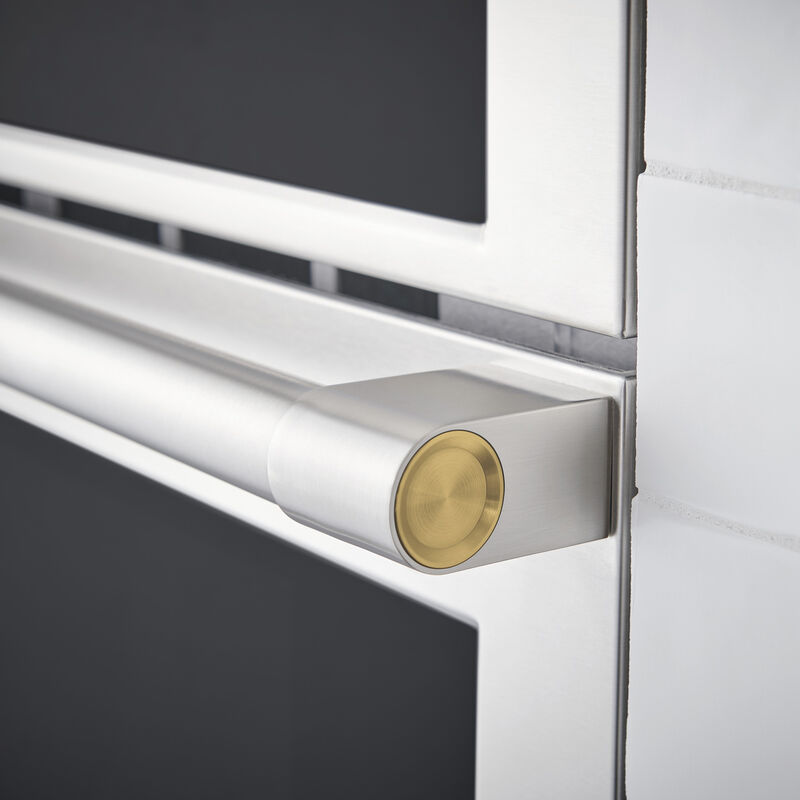 Monogram Statement Series 30 in. 1.7 cu. ft. Smart Speed/ Steam Electric Single Wall Oven with True European Convection & Sensor Cooking - Stainless Steel, , hires