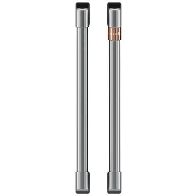 Cafe Handle Kit for French Door Wall Ovens - Brushed Stainless | CXWSFHKPMSS