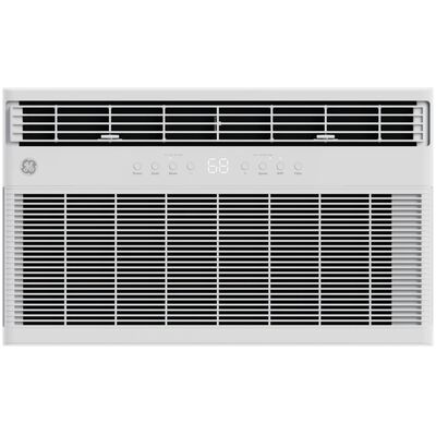 GE 12,000 BTU 230V Heat/Cool Smart Through-the-Wall Air Conditioner with Inverter, 3 Fan Speeds, Sleep Mode & Remote Control - White | AKVQ12DXXWA