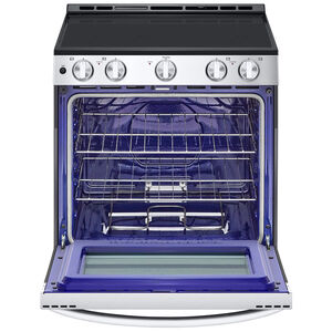 LG 30 in. 6.3 cu. ft. Slide-In Electric Range with Radiant Burners - Stainless Steel, , hires