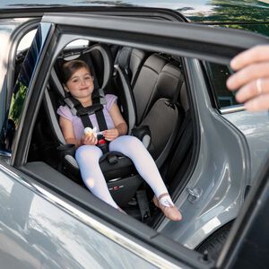 Evenflo Revolve360 Slim 2-in-1 Rotational Car Seat with Quick Clean Cover - Salem Black, Salem Black, hires