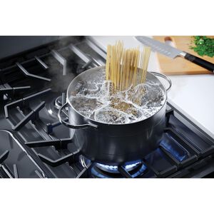 Frigidaire 30 in. 5.1 cu. ft. Air-Fry Standard Convection Gas Range with 5 Sealed Burners - Stainless Steel, , hires