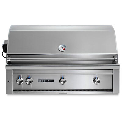 Sedona by Lynx 42 in. 3-Burner Built-In Natural Gas Grill with Rotisserie - Stainless Steel | L700RNG