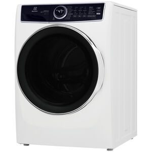 Electrolux 600 Series 27 in. 4.5 cu. ft. Stackable Front Load Washer with Perfect Steam, LuxCare Plus Wash System & SmartBoost -White, White, hires