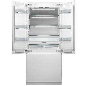 Bertazzoni 36 in. 19.6 cu. ft. Built-In Counter Depth French Door Refrigerator with Internal Water Dispenser - Custom Panel Ready, , hires