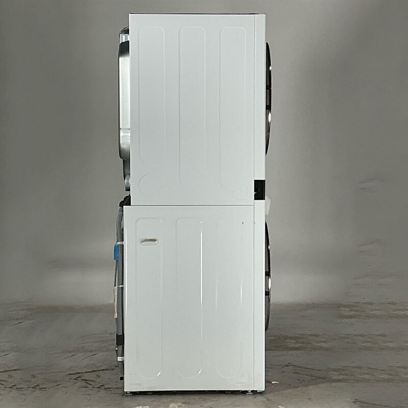 LG WashTower 27" Gas Stackable Front Loading Pair Combo with 4.5 Cu. Ft. Washer with 10 Wash Programs & 7.4 Cu. Ft. Dryer with 9 Dryer Programs, Sensor Dry & Wrinkle Care - White (Open Box Excellent Condition), , hires