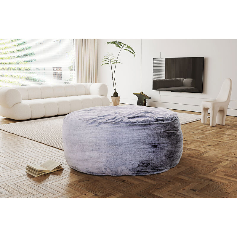 Sealy Bala Bean Bag Chair - Gray, , hires