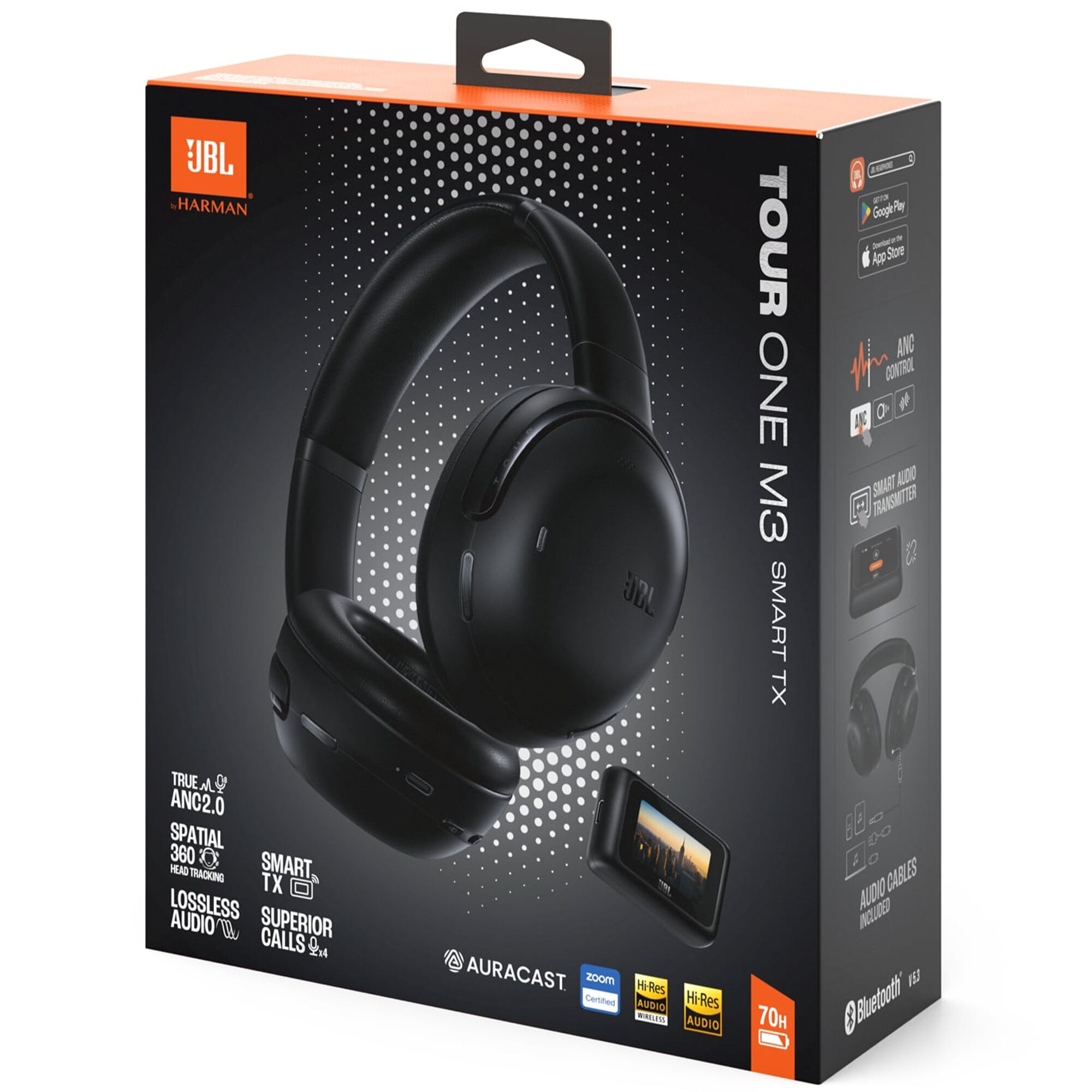 JBL Tour One M3 Over Ear Noise Cancelling Headphone w/ Smart Tx