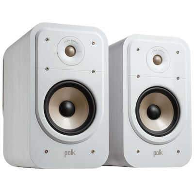 Polk Signature Elite ES20 High-Quality Bookshelf Speakers (Pair) - White | ES20WHITE