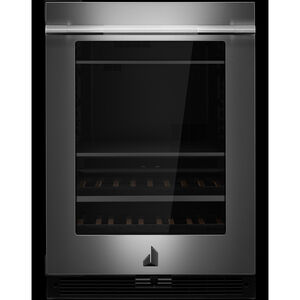 JennAir Rise Series 24 in. 5.0 cu. ft. Built-In Beverage Center with Fixed Shelves & Digital Control - Stainless Steel, , hires