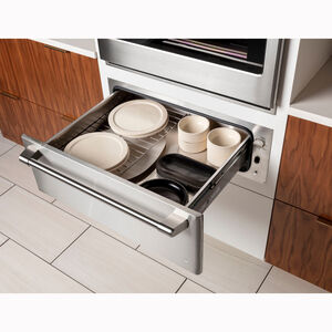 Cafe 30 in. 1.9 cu. ft. Warming Drawer with Humidity Control - Matte White, Matte White, hires