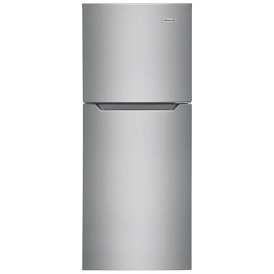 Frigidaire 24 in. 10.1 cu. ft. Counter Depth Top Freezer Refrigerator - Stainless Steel | FFET1022UV