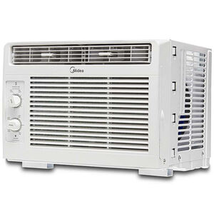Midea 5,000 BTU 115V Window Air Conditioner with 2 Fan Speeds - White, , hires