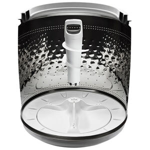 Whirlpool 27 in. 5.3 cu. ft. Smart Top Load Washer with 2-in-1 Removable Agitator & Sanitize with Oxi - White, White, hires