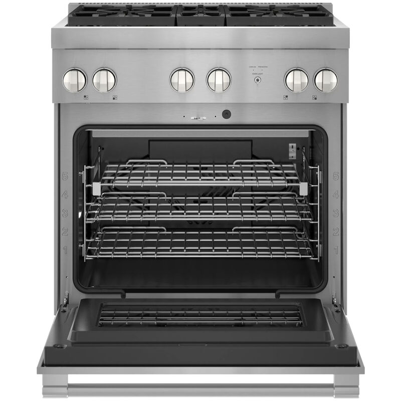 Thermador Pro Harmony Professional Series 30 in. 4.6 cu. ft. Convection Oven Freestanding Gas Range with 4 Sealed Burners - Stainless Steel, , hires